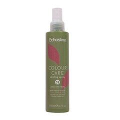 Värvikinnitav sprei värvitud juustele Echosline Colour Care Sealing Spray, 200 ml цена и информация | Маски, масла, сыворотки | hansapost.ee