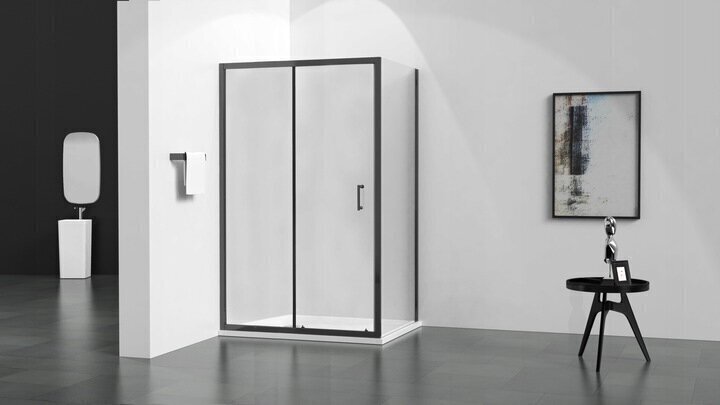 Dušikabiin Mexen Apia, 105x70,80,90,100 cm, black hind ja info | Dušikabiinid | hansapost.ee