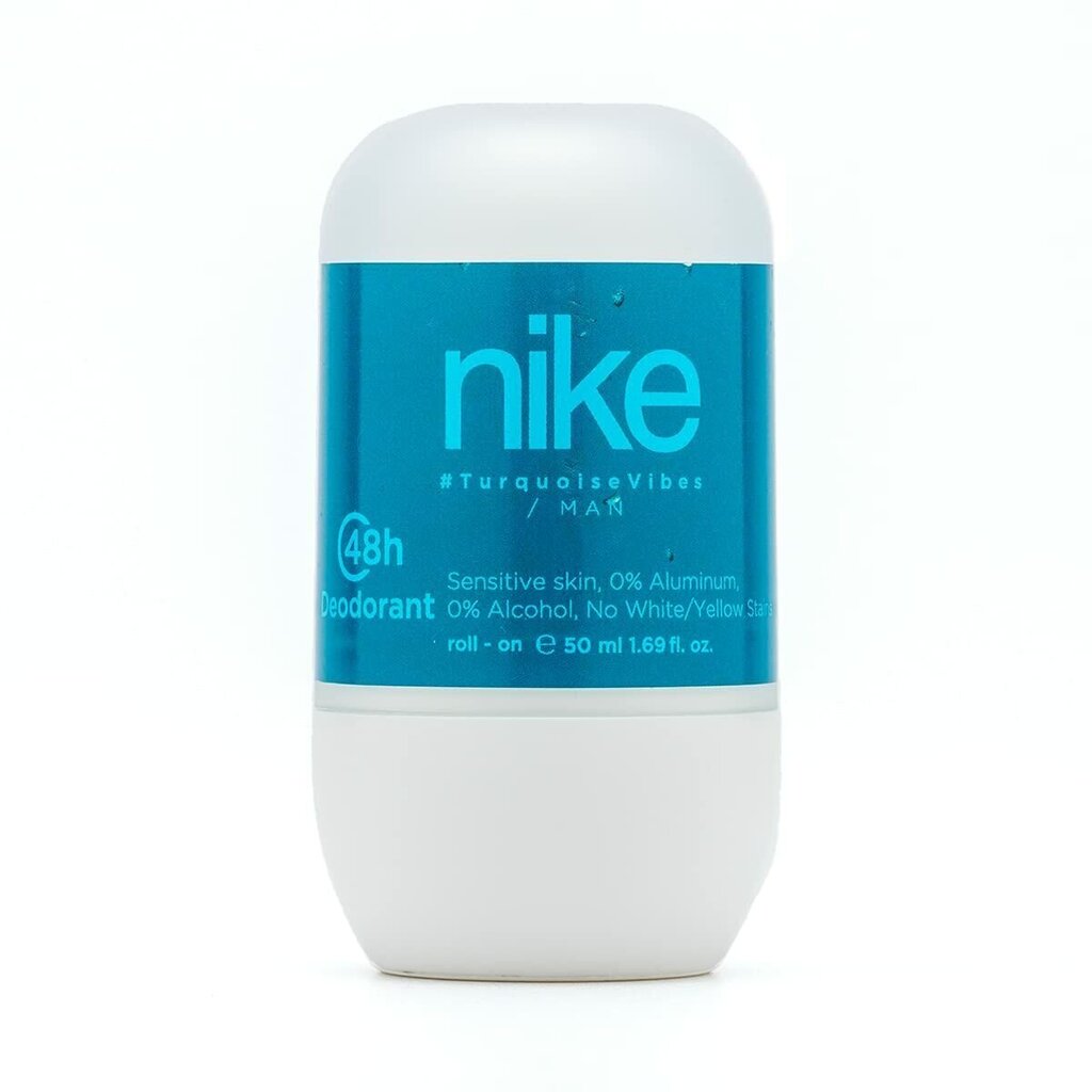 Rull-deodorant Nike Turquoise Vibes Mehed 48 tundi (50 ml) цена и информация | Deodorandid | hansapost.ee