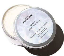 Скраб для тела и кожи головы Мы - Paradoxx Detox Celtic Salt, 200 г цена и информация | Скрабы для тела | hansapost.ee