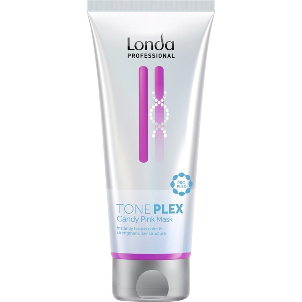 Toniseeriv juuksemask blondidele juustele Londa Professional Toneplex Candy Pink, 200 ml цена и информация | Juuksemaskid, õlid ja seerumid | hansapost.ee