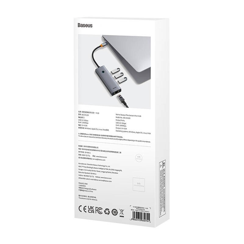 Baseus UltraJoy BS-OH109 цена и информация | USB adapterid ja jagajad | hansapost.ee
