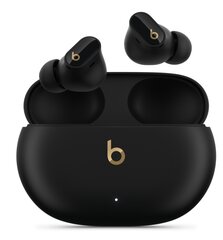 Beats Studio Buds + - True Wireless Noise Cancelling Earbuds - Black / Gold - MQLH3ZM/A цена и информация | Наушники Спортивные Наушники Для Бизнеса Тренажерный Зал Плавание Бег Черный | hansapost.ee