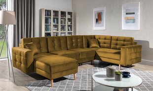 Universaalne nurgadiivan Asgard U, kollane price and information | Corner sofas and corner sofa beds | hansapost.ee