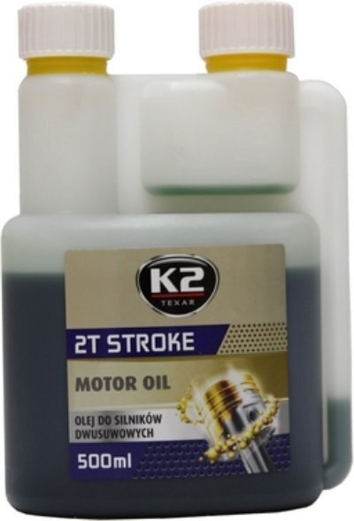 Poolsünteetiline õli kahetaktilistele mootoritele K2 2T Stroke oil, roheline hind ja info | Eriotstarbelised määrdeõlid ja määrdevedelikud | hansapost.ee