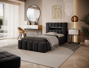 Кровать  Lamica, 90 x 200 см, серый цвет цена и информация | Кровати | hansapost.ee