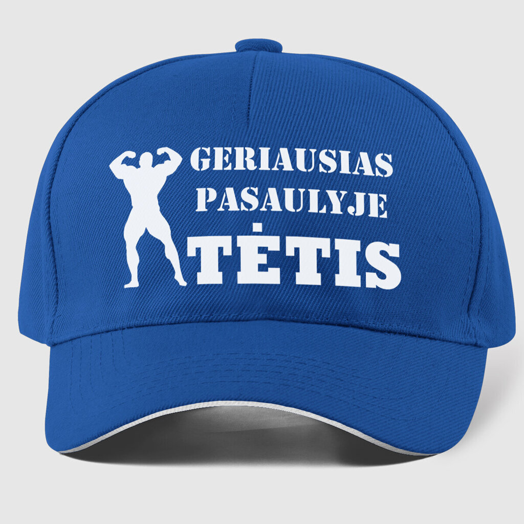 Müts Geriausias Tėtis, sinine цена и информация | Huvitavad mütsid | hansapost.ee