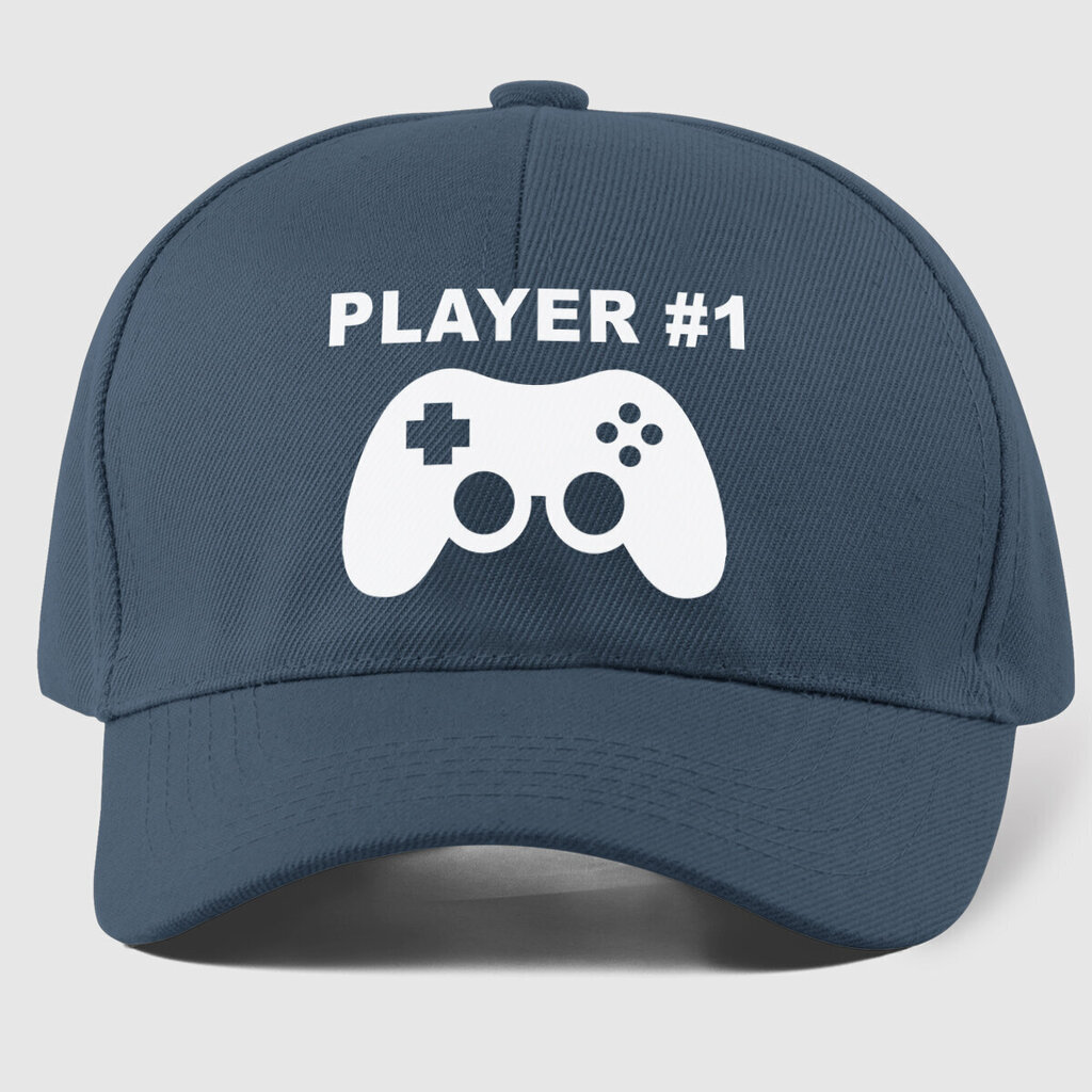 Müts Player #1, tumesinine цена и информация | Huvitavad mütsid | hansapost.ee