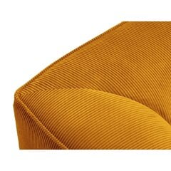 Вельветовый пуф Micadoni Ruby, желтый цвет цена и информация | Кресла-мешки и пуфы | hansapost.ee