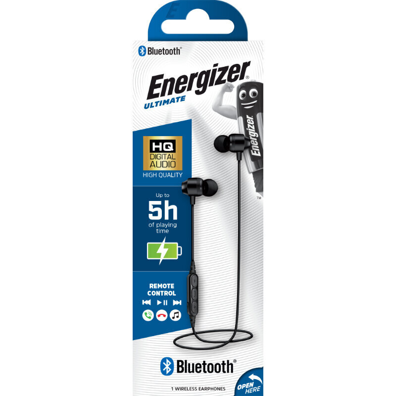 Energizer Ultimate CIBT20 Black hind ja info | Kõrvaklapid | hansapost.ee