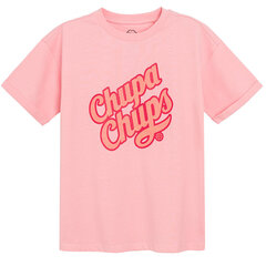 Футболка Cool Club для девочки Chupa Chups LCG2720188, розовая цена и информация | Рубашки для девочек | hansapost.ee