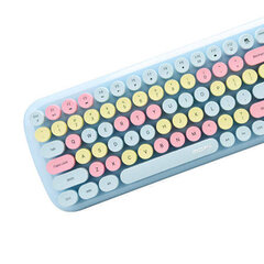 Беспроводная клавиатура и мышь Mofii Candy XR 2.4G, синий цена и информация | Клавиатуры | hansapost.ee