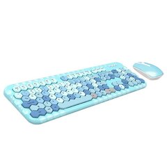 Беспроводные клавиатуры и мышь Mofii Honey Plus 2.4G, синий цена и информация | Клавиатуры | hansapost.ee
