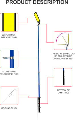 LED prožektor 12 V, 28-30 W цена и информация | Pealambid, matkalambid | hansapost.ee