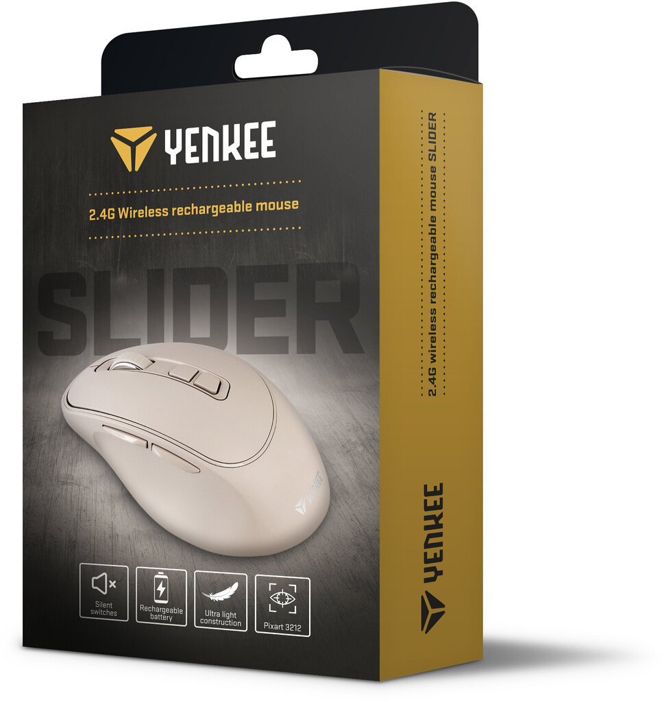 Yenkee Slider BG YMS 2080BG цена и информация | Arvutihiired | hansapost.ee