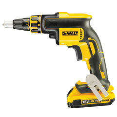 Ленточный шуруповерт DeWalt DCF620D2K; 18 В; 2 аккумулятора 2,0 Ач. цена и информация | Дрели и шуруповёрты | hansapost.ee