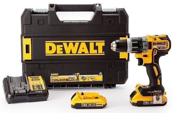 Trell-kruvikeeraja DeWalt DCD791D2; 18 V; 2x2,0 Ah aku hind ja info | Akutrellid, puurid ja kruvikeerajad | hansapost.ee