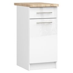 Кухонный шкафчик NORE Oliwia S40, белый цвет цена и информация | Кухонные шкафчики | hansapost.ee