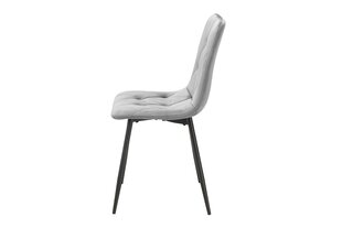 Комплект из 4 обеденных стульев Signal Tom Velvet, черный цвет цена и информация | Стулья для кухни и столовой | hansapost.ee