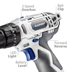 Akutrell Blaupunkt CD4000-EU price and information | Cordless drills, drills and screwdrivers | hansapost.ee