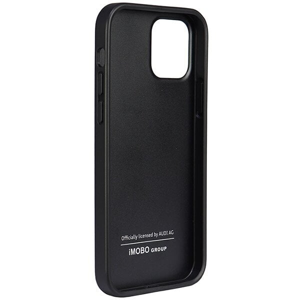 Audi Synthetic Leather iPhone 11 Pro 5.8" black hardcase AU-TPUPCIP11-TT|D1-BK, must hind ja info | Telefonide kaitsekaaned ja -ümbrised | hansapost.ee