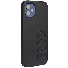 Audi Synthetic Leather iPhone 11 Pro 5.8" czarny|black hardcase AU-TPUPCIP11-TT|D1-BK цена и информация | Чехлы для телефонов | hansapost.ee