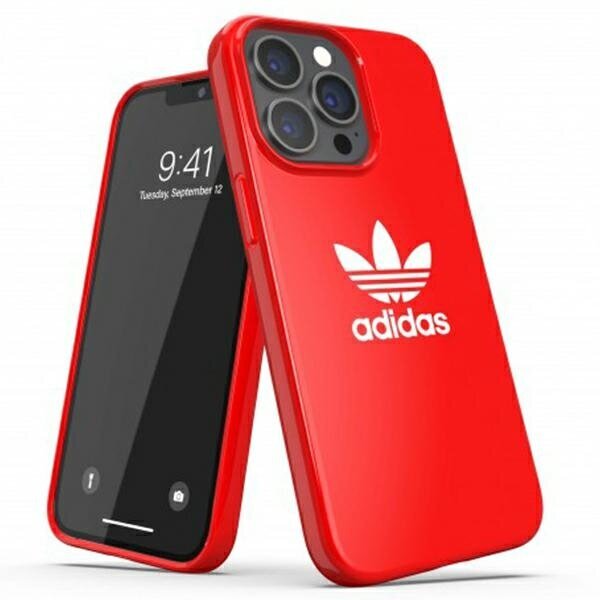 Adidas OR SnapCase Trefoil iPhone 13 Pro | 13 6,1" red 47101, punane hind ja info | Telefonide kaitsekaaned ja -ümbrised | hansapost.ee