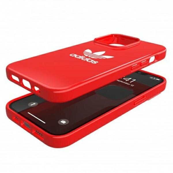 Adidas OR SnapCase Trefoil iPhone 13 Pro | 13 6,1" red 47101, punane hind ja info | Telefonide kaitsekaaned ja -ümbrised | hansapost.ee