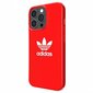 Adidas OR SnapCase Trefoil iPhone 13 Pro | 13 6,1" red 47101, punane цена и информация | Telefonide kaitsekaaned ja -ümbrised | hansapost.ee