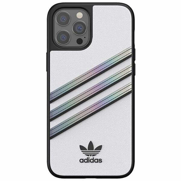 Adidas OR Moudled Case PU iPhone 12 Pro Max white 43712, valge цена и информация | Telefonide kaitsekaaned ja -ümbrised | hansapost.ee