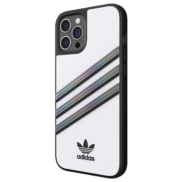 Adidas OR Moudled Case PU iPhone 12 Pro Max white 43712, valge hind ja info | Telefonide kaitsekaaned ja -ümbrised | hansapost.ee