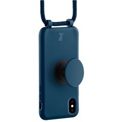Etui JE PopGrip iPhone 7|8|SE 2020|2022 granatowy|blue sapphire 30011 (Just Elegance) цена и информация | PopGrio Мобильные телефоны, Фото и Видео | hansapost.ee