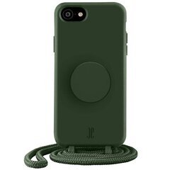 Etui JE PopGrip iPhone X|XS zielony|greener pastures 30015 (Just Elegance) цена и информация | Чехлы для телефонов | hansapost.ee