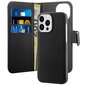 Puro Wallet Detachable 2in1 MagSafe, must цена и информация | Telefonide kaitsekaaned ja -ümbrised | hansapost.ee