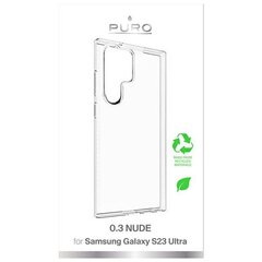 Puro Nude 0.3 Samsung Note 20 N980 transparent SGGNOTE2003NUDETR цена и информация | Чехлы для телефонов | hansapost.ee
