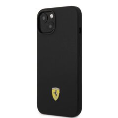 Ferrari FEHMSIP14MBK iPhone 14 Plus 6,7" czarny|black hardcase Silicone Metal Logo Magsafe цена и информация | Чехлы для телефонов | hansapost.ee