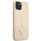 Guess GUHCP14MPSATLE iPhone 14 Plus 6,7" beige hardcase SaffianoTriangle Logo цена и информация | Telefonide kaitsekaaned ja -ümbrised | hansapost.ee