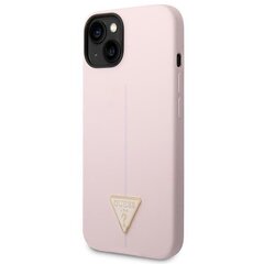 Guess GUHCP14MSLTGU iPhone 14 Plus 6,7" fioletowy|purple hardcase Silicone Triangle цена и информация | Чехлы для телефонов | hansapost.ee