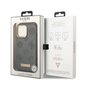 Guess GUHMP13LSAPSTG iPhone 13 Pro | 13 6,1" grey hardcase Peony Logo Plate MagSafe hind ja info | Telefonide kaitsekaaned ja -ümbrised | hansapost.ee