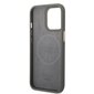 Guess GUHMP13LSAPSTG iPhone 13 Pro | 13 6,1" grey hardcase Peony Logo Plate MagSafe цена и информация | Telefonide kaitsekaaned ja -ümbrised | hansapost.ee