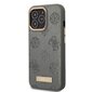 Guess GUHMP13LSAPSTG iPhone 13 Pro | 13 6,1" grey hardcase Peony Logo Plate MagSafe hind ja info | Telefonide kaitsekaaned ja -ümbrised | hansapost.ee