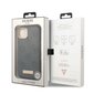 Guess GUHMP13MSAPSTG iPhone 13 6,1" grey hardcase Peony Logo Plate MagSafe hind ja info | Telefonide kaitsekaaned ja -ümbrised | hansapost.ee