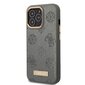 Guess GUHMP13XSAPSTG iPhone 13 Pro Max 6,7" grey hardcase Peony Logo Plate MagSafe цена и информация | Telefonide kaitsekaaned ja -ümbrised | hansapost.ee