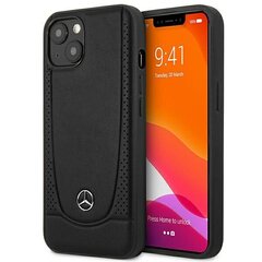 Mercedes MEHCP14MARMBK iPhone 14 Plus 6,7" black hardcase Leather Urban hind ja info | Telefonide kaitsekaaned ja -ümbrised | hansapost.ee