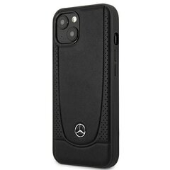 Mercedes MEHCP14MARMBK iPhone 14 Plus 6,7" black hardcase Leather Urban hind ja info | Telefonide kaitsekaaned ja -ümbrised | hansapost.ee