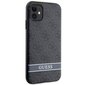 Guess GUHCN61P4SNK iPhone 11 | XR grey hardcase 4G Stripe hind ja info | Telefonide kaitsekaaned ja -ümbrised | hansapost.ee