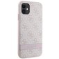 Guess GUHCN61P4SNP iPhone 11 | XR pink hardcase 4G Stripe цена и информация | Telefonide kaitsekaaned ja -ümbrised | hansapost.ee