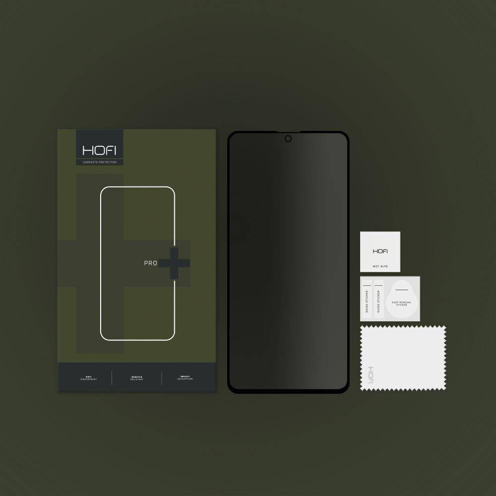 Kaitseklaas HOFI Anti SPY- Xiaomi Redmi Note 12 PRO / Poco 5X PRO 5G цена и информация | Ekraani kaitseklaasid ja kaitsekiled | hansapost.ee