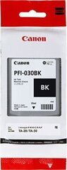 Картридж с оригинальными чернилами Canon PFI-030BK Чёрный цена и информация | Картриджи для струйных принтеров | hansapost.ee