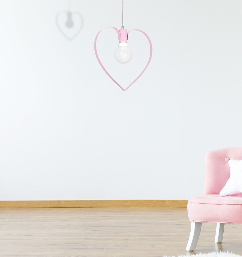 Milagro Hanging lamp AMORE PINK 1xE27 цена и информация | Lastetoa valgustid | hansapost.ee